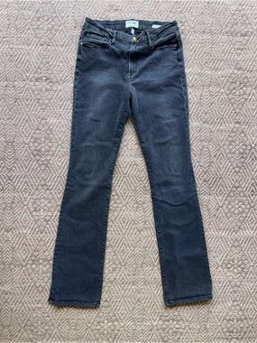Frame Denim Black Boot-Cut Women's Jeans